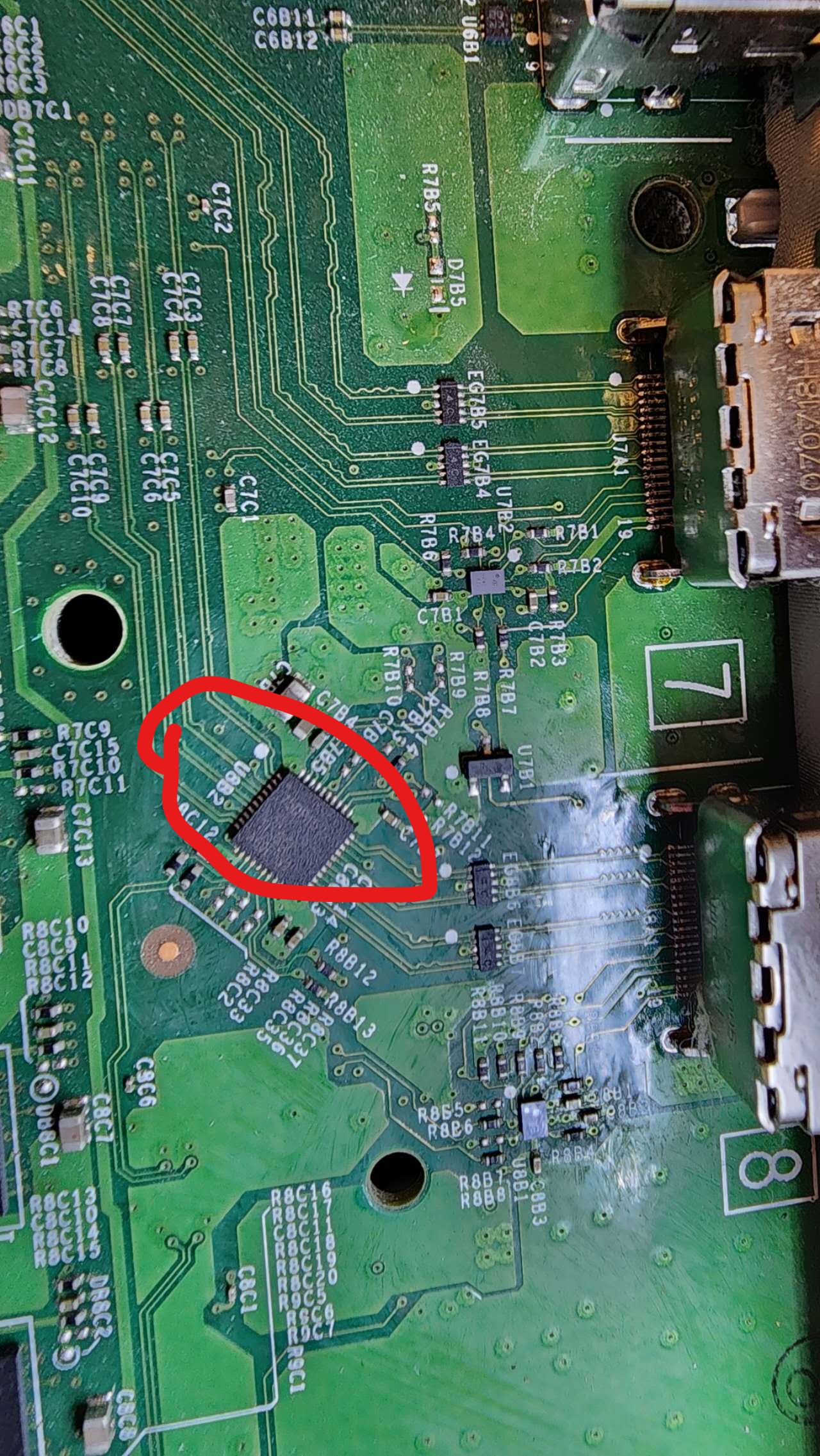 Xbox One S HDMI Display IC Repair
